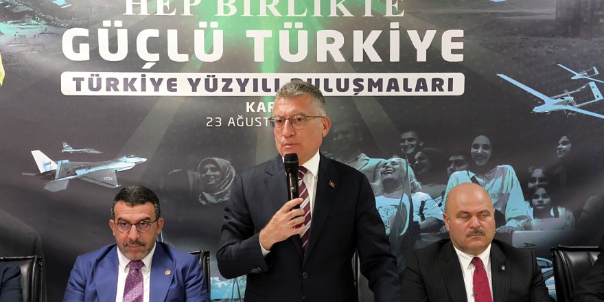 AK Partili Güler'den Kars'ta Sert Mesajlar.. 'Siyasi Kalpazanlık' Eleştirisi!