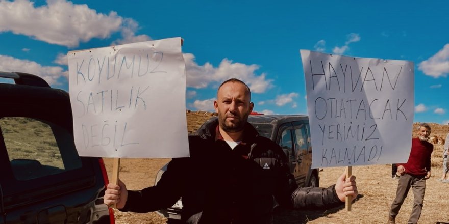 Bozkale'de 'Taş Ocağı Projesi'ne Karşı Eylem.. Köyümüz Satılık Değil! 