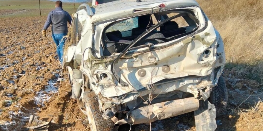 Amasya’da Otomobil İle Suv Araç Çarpıştı: 8 Yaralı