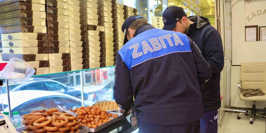 Elazığ’da Zabıta Ekiplerinden Yılbaşı Öncesi Denetim