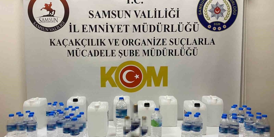 Yılbaşı Öncesi Sahte Alkollü İçki Ele Geçirildi
