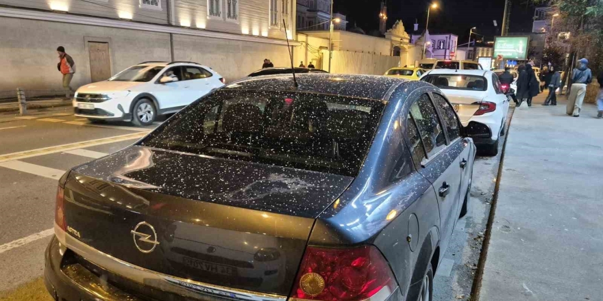 Yeni Yılda Ortaköy’de Kar Yağışı Başladı