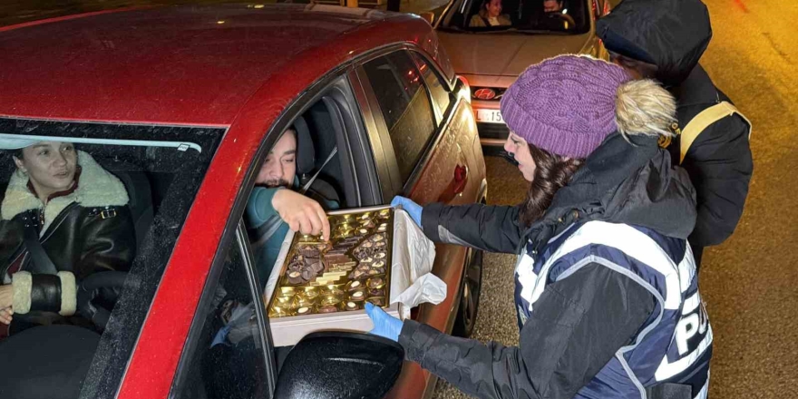 Denetime Girenler Ceza Yerine Çikolata Yedi