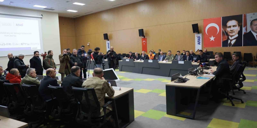 Erzincan’da Kış Ve Yılbaşı Tedbirleri Masaya Yatırıldı