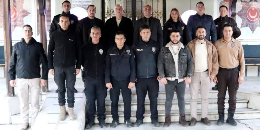 Kaymakam İ̇lhan Yeni Yılda Kolluk Kuvvetleri İle Bir Araya Geldi