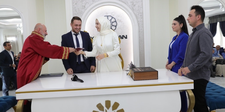 Kocasinan’da 2 Bin 638 Çift Dünya Evine Girdi