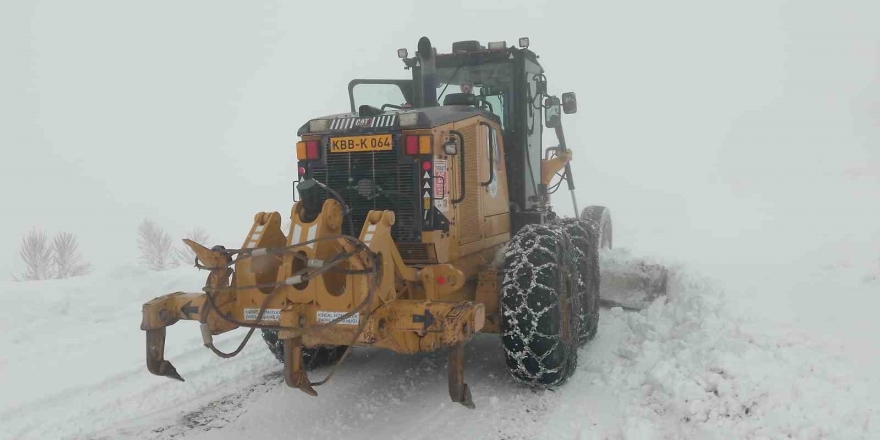 Kayseri’de 146 Yol Açıldı, 26 Yol İse Ulaşıma Kapalı