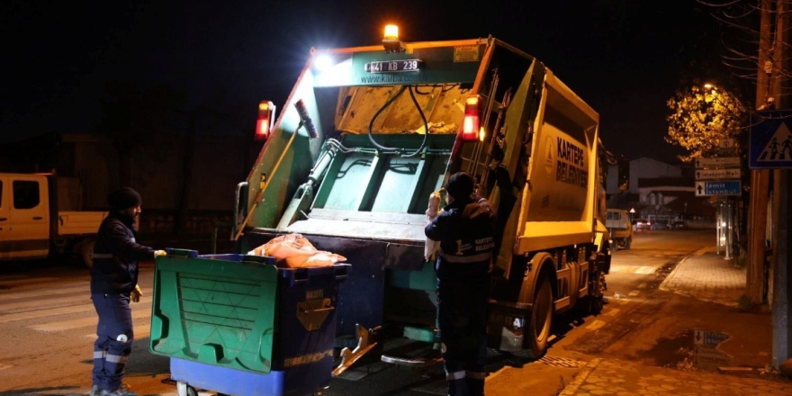 Kartepe’de Yeni Yıl Mesaisi