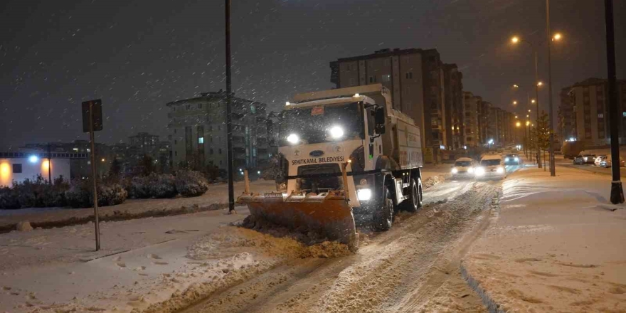 Şehitkamil’de Hayat Aksamadı
