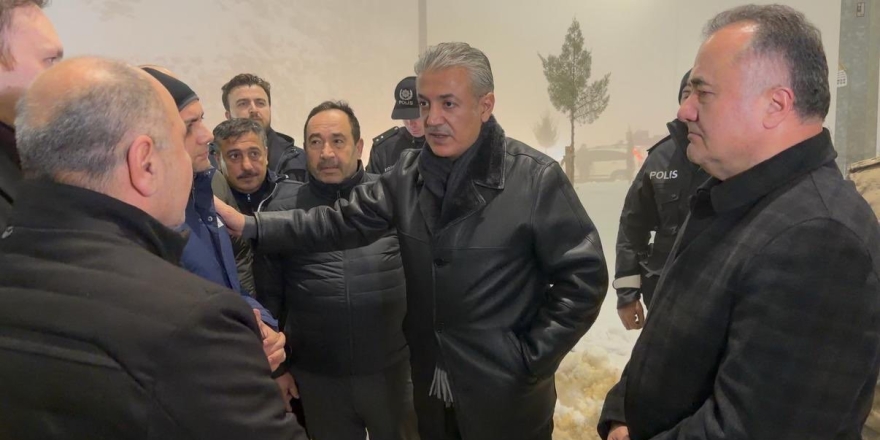 Mardin Valisi Akkoyun Karla Mücadele Çalışmalarını İnceledi