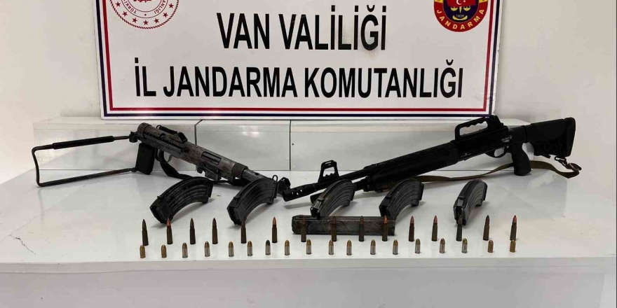 Van’da Silah Ve Mühimmat Ele Geçirildi