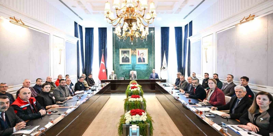 Kırklareli İ̇l Afet Ve Acil Durum Koordinasyon Kurulu Toplantısı