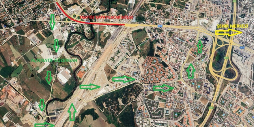 Geçit Köprüsü’nde Trafik Düzenlemesi
