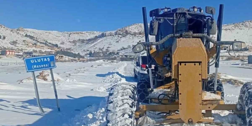 Mardin Büyükşehir Belediyesi’nden Mazıdağı’nda Kar Seferberliği