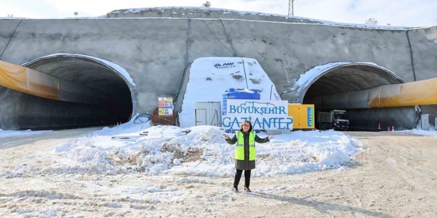 Dülük-osb Tüneli’nin Dörtte Biri Tamamlandı