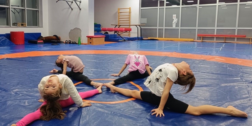 Bilecik’te Cimnastik Antrenmanları Sürüyor