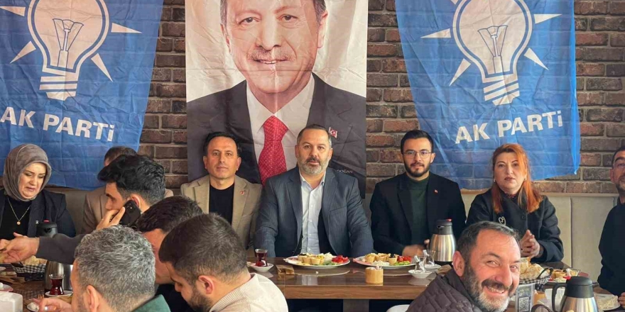 Ak Parti Ardahan İ̇l Başkanı Aydın, Basınla Buluştu