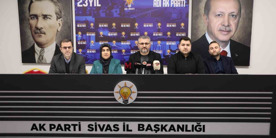 Ak Parti Sivas İ̇l Başkanı Tanrıverdi: "6 Bin 183 Yeni Üye Partimize Kazandırılmıştır"