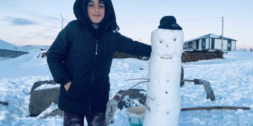 Ağrı’da Soğuk Hava Etkisini Sürdürüyor