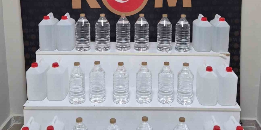 Kargo Gönderisinde El Yapımı Etil Alkol Ele Geçirildi