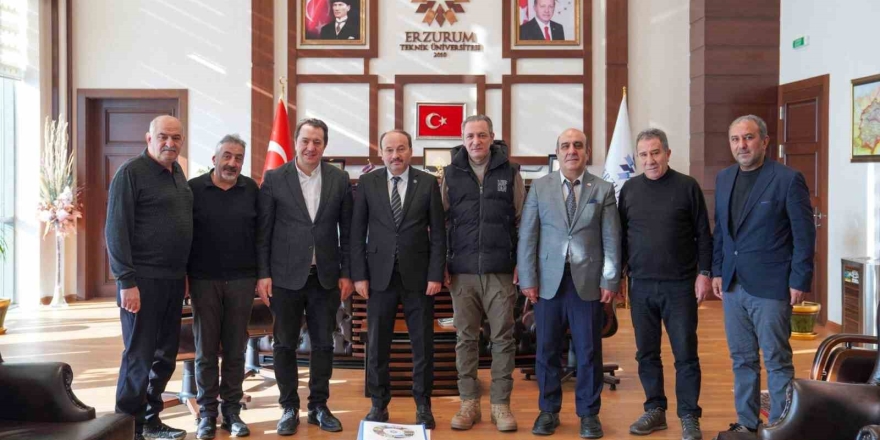 Rektör Çakmak, Dagc Ve Dgf Yönetimini Kabul Etti