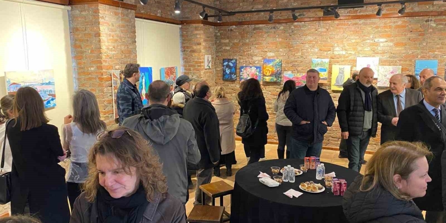 Otizmli Ressam Alp Eren Candan’ın Resim Sergisi