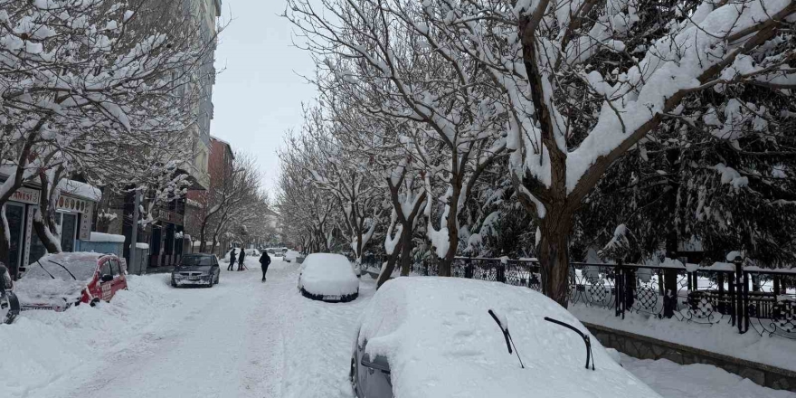 Patnos’ta Kar Ve Dondurucu Soğuk Hayatı Olumsuz Etkiliyor