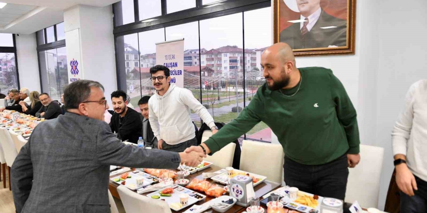 Başkan Hakan Şehirli, Çalışan Gazeteciler Günü’nde Basınla Buluştu