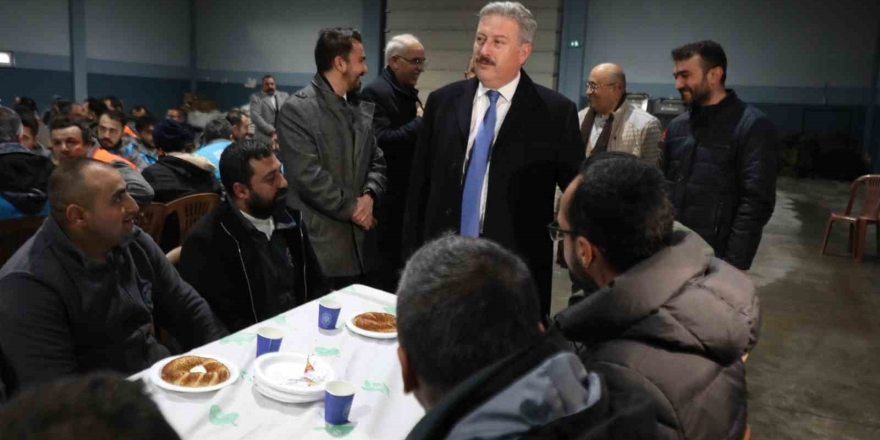 Başkan Palancıoğlu, Saha Çalışanları İle Bir Araya Geldi