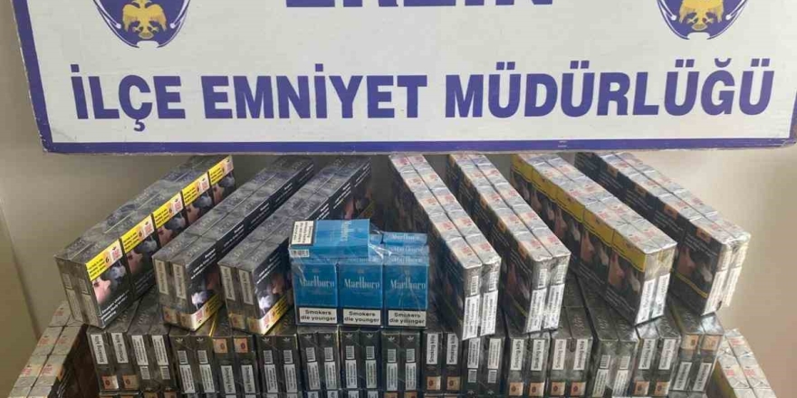 Erzin’de Araçtan 510 Paket Gümrük Kaçağı Sigara Çıktı