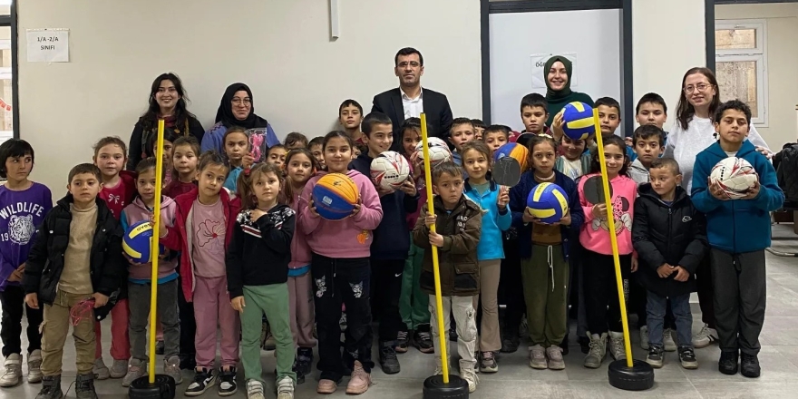 Okullara Spor Malzemesi Desteği