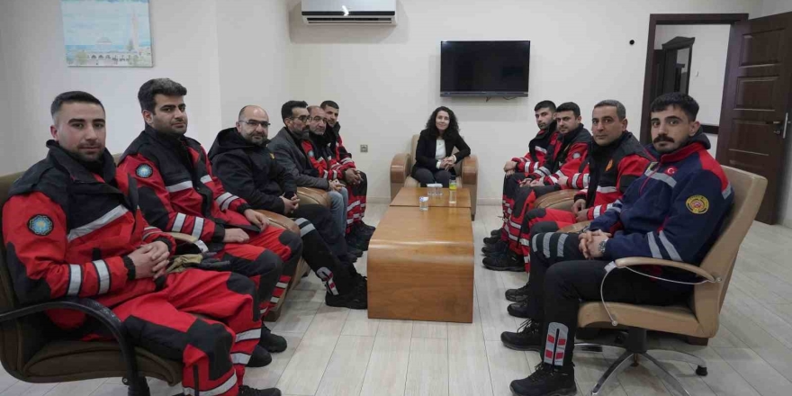 Kulp’ta Çığ Riskine Karşı Afet Ekipleri Hazır