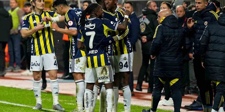 Fenerbahçe, Türkiye Kupası’nda İlk Galibiyetini Aldı