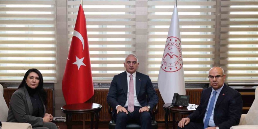 Kültür Ve Turizm Bakanı Ersoy, Ağrı’da