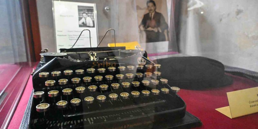 Bülent Ecevit’in 70 Yıllık Daktilosu, Ulucanlar Cezaevi Müzesi’nde