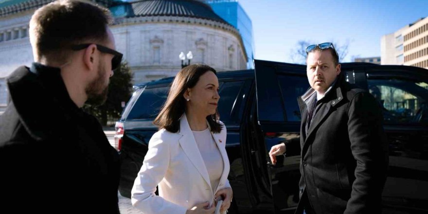 Trump, Venezuela Muhalefet Lideri Machado İle Beyaz Saray’da Bir Araya Geldi