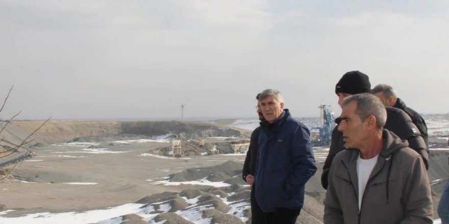 Iğdır'da Üretim Tesislerine Vurgu.. Genel Sekreter Ferhat Akkuş'tan İnceleme!