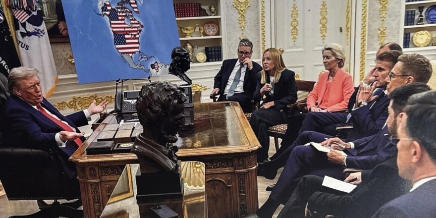 Trump’tan Kanada, Grönland ve Venezuelalı "Abd Haritası" Paylaşımı
