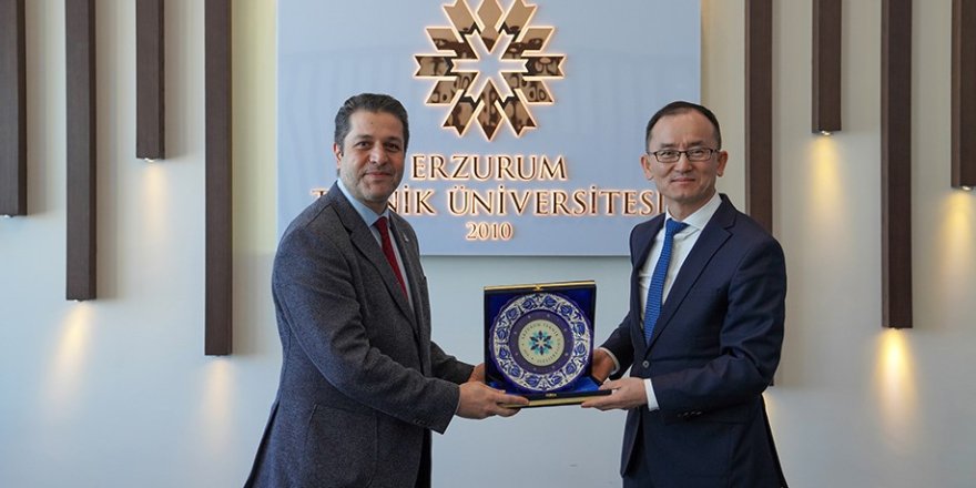 Çin Halk Cumhuriyeti Büyükelçisi Jiang Xuebin’den Etü’ye Ziyaret