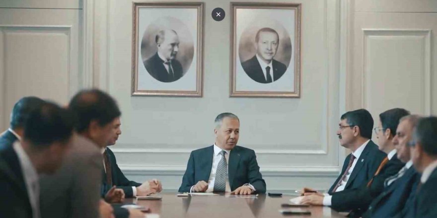 Bakan Yerlikaya, Ezidi Toplum Temsilcilerini Kabul Etti