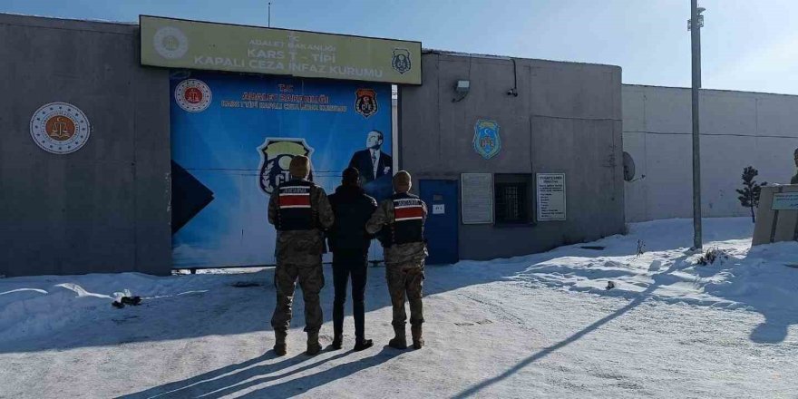 Kars’ta Hakkında 4 Yıl Hapis Cezası Bulunan 1 Kişi Yakalandı