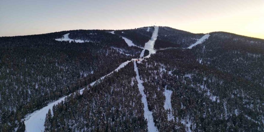 Sarıkamış Kayak Merkezi Doldu Taştı