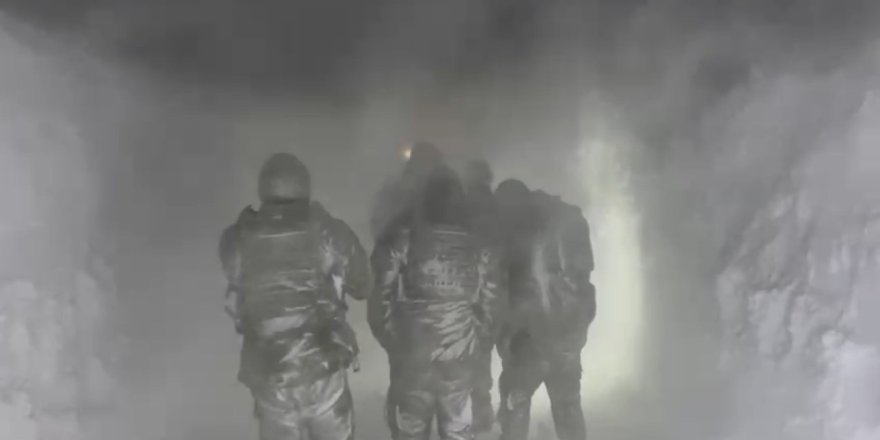 Kağızman/Kars - Ağrı Kara Yolu'nda Tipi.. Mahsur Kalan İki Yurttaş Kurtarıldı!