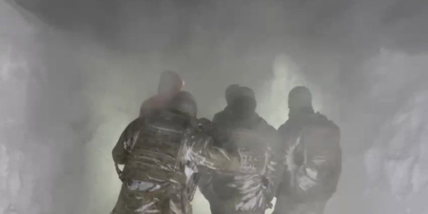 Kağızman/Kars - Ağrı Kara Yolu'nda Tipi.. Mahsur Kalan İki Yurttaş Kurtarıldı!