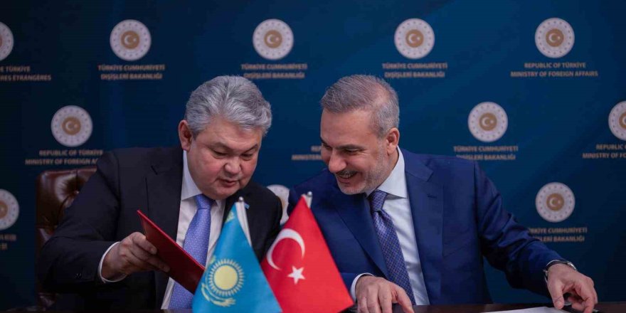 Türkiye ile Kazakistan Arasında 2 Yıllık Stratejik İşbirliği.. Yol Haritası Belirlendi!