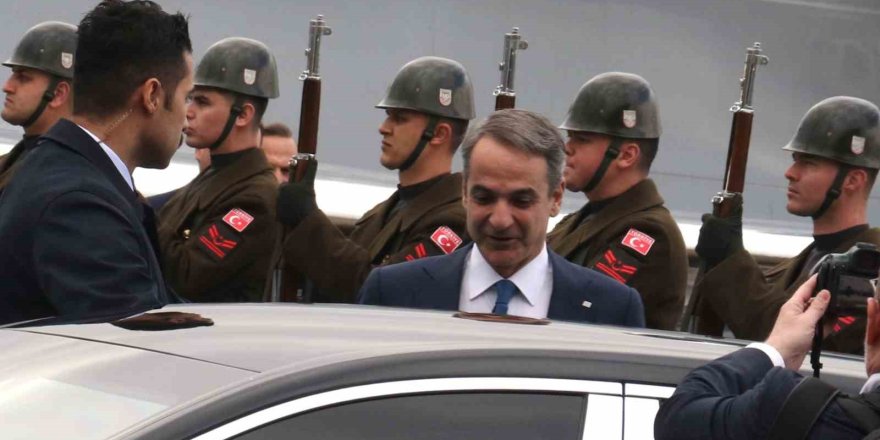 Yunanistan Başbakanı Miçotakis, Erdoğan İle Görüşmek Üzere Ankara’da