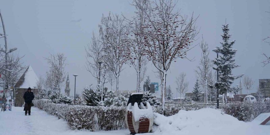 Erzurum, Erzincan Ve Bayburt İçin Kar Uyarısı