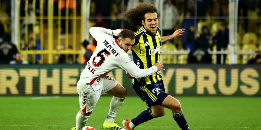 Kadıköy’de Nefes Kesen Maç.. Fenerbahçe 90+5’te Kazandı!