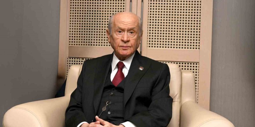 Bahçeli: İzzet Bey Akademik Kariyer Çalışmalarına Ağırlık Vermek İçin Müsaade İstemişlerdir