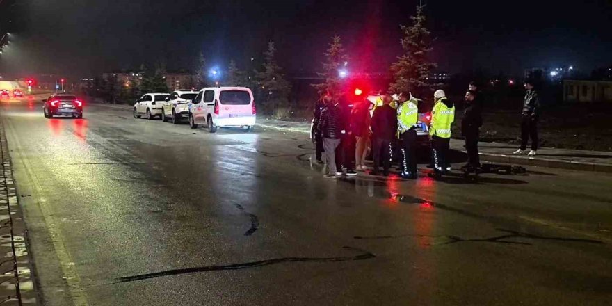 Erzurum’da Scooter Sürücüsüne Araç Çarptı: 1 Yaralı